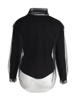 XYRIENNE mesh skjorte