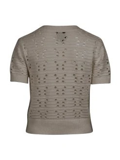 YAFFA s/s strikbluse