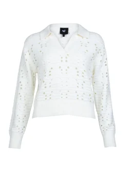 YAFFA strikket bluse