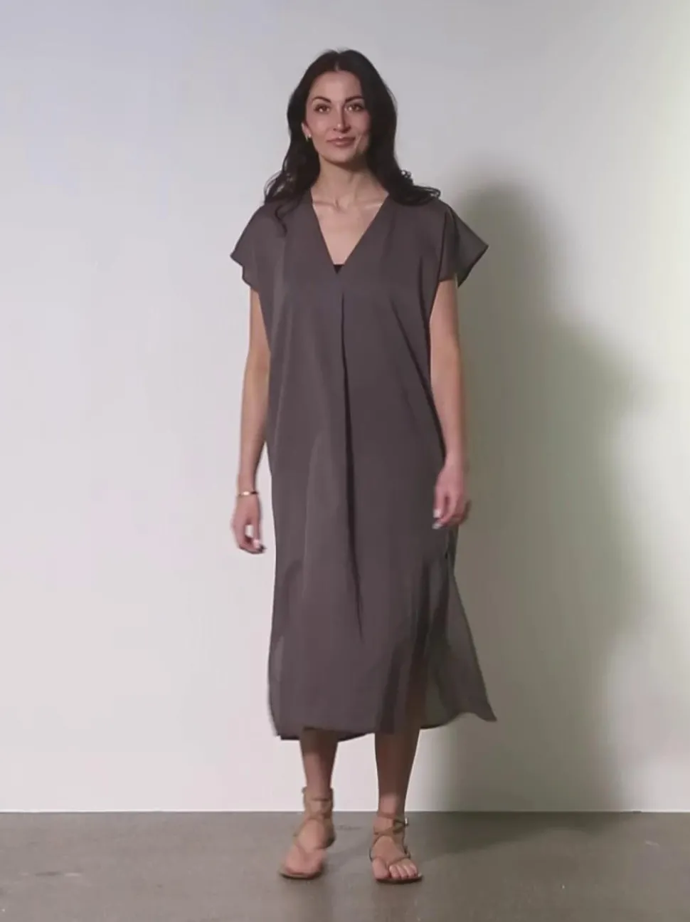 ZELMA kaftan kjole